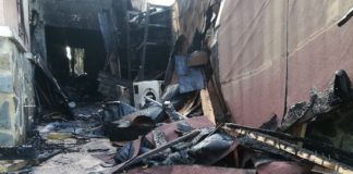 Fire destroys part of Torrevieja property