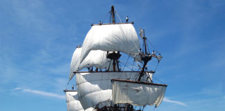 Ocean-going galleon opens to public