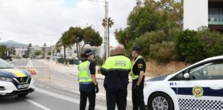 Jávea police on Covid summer beat