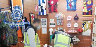 Counterfeit clampdown in Benidorm