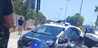 Suspect detained after city scooter chase