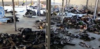 Stolen vehicles sent to chop shop