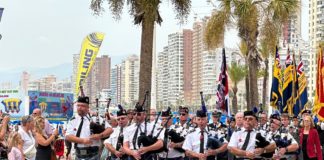 Poppy Appeal launch in Benidorm