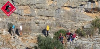 Briton injured in rock wall fall