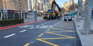 Main road re-opens