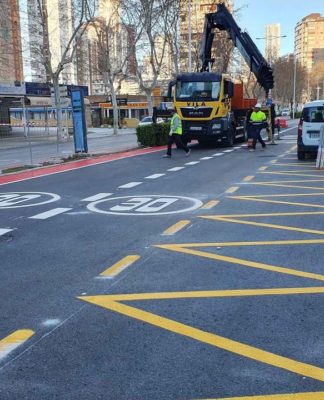Main road re-opens