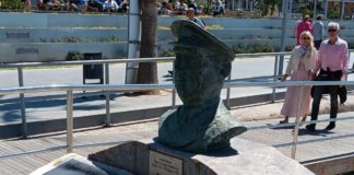 Monument to Welsh hero defaced