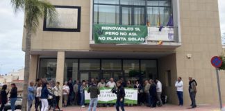 Solar plant fight