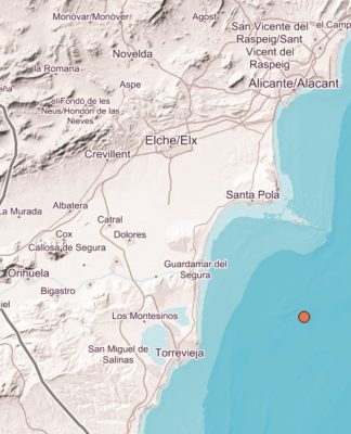 Earthquake felt across Alicante Province