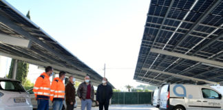 Solar panels power water supply for Jávea homes