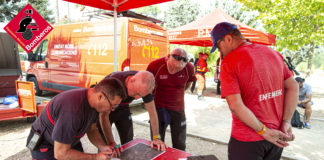 Mountain fire ‘controlled’