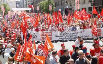 Threat of industrial action marks May Day