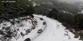 Snow on the roads