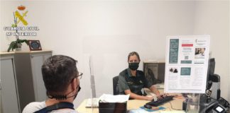 Brought to book – see the Guardia Civil by previous appointment