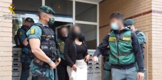 Guardia detain sex traffickers