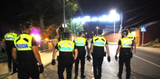 Residents congratulated police for fiestas security operation