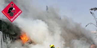 Firefighters from around the province fight factory blaze