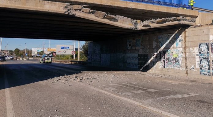 Bridge repair work starts