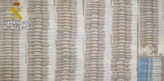 Guardia seize counterfeit cash