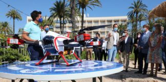 Drones to prevent drownings