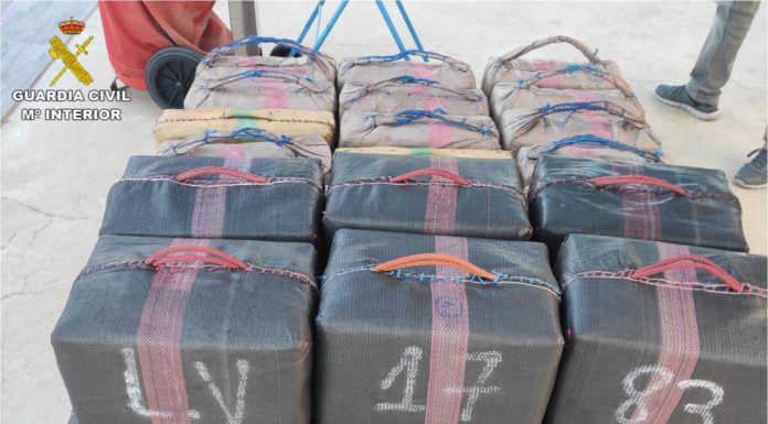 Sea chase leads to large drugs haul