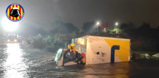 Flood rescues in Valencia
