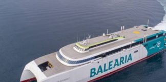 ‘Green’ ferry to the Balearics