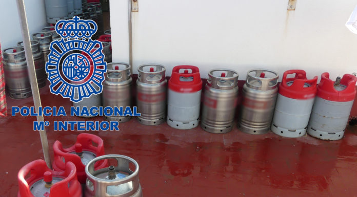 Gas bottles on roof a ‘danger to life’