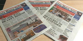 Outlets where Costa Blanca News is still on sale during the Covid-19 Lockdown
