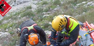 Walker injured in Bernia fall