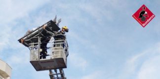 Elderly resident rescued