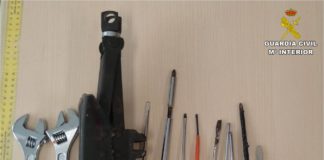 Bloody burglars arrested